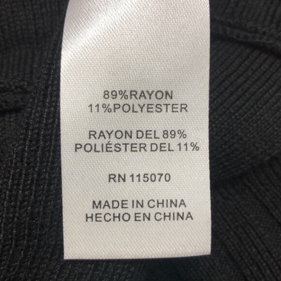 Nina Leonard Lace Up Ribbed Fit and Flare Knit Sweater Dress Small NWT - Picture 6 of 7